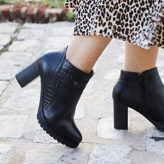 Zapatos Altos Botines Pitillos 5306