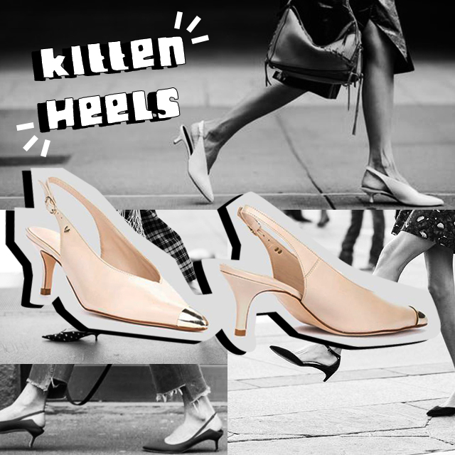 Los kitten heels, los que son esta temporada