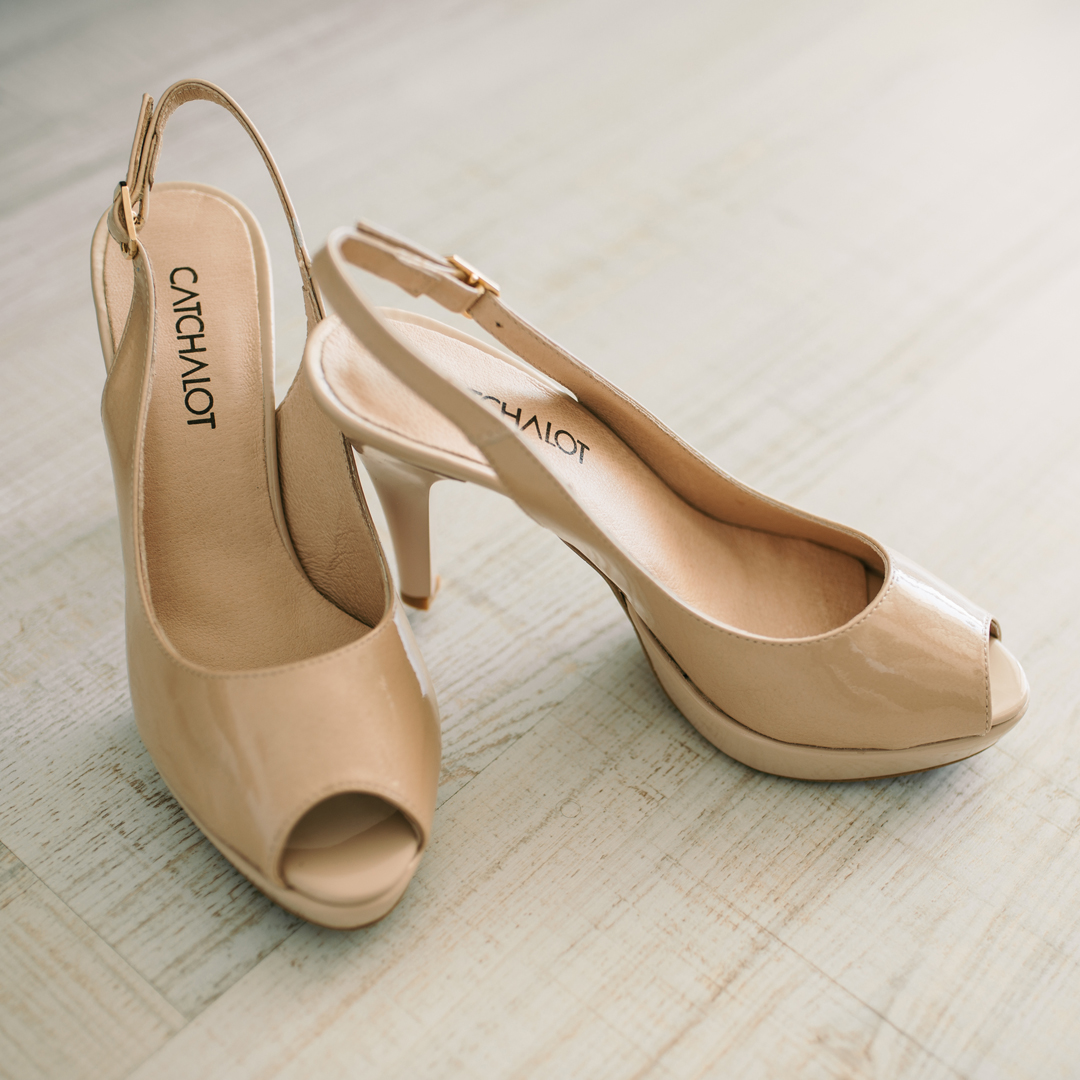 zapatos tacón alto Peep Toes Patricia Miller 1961
