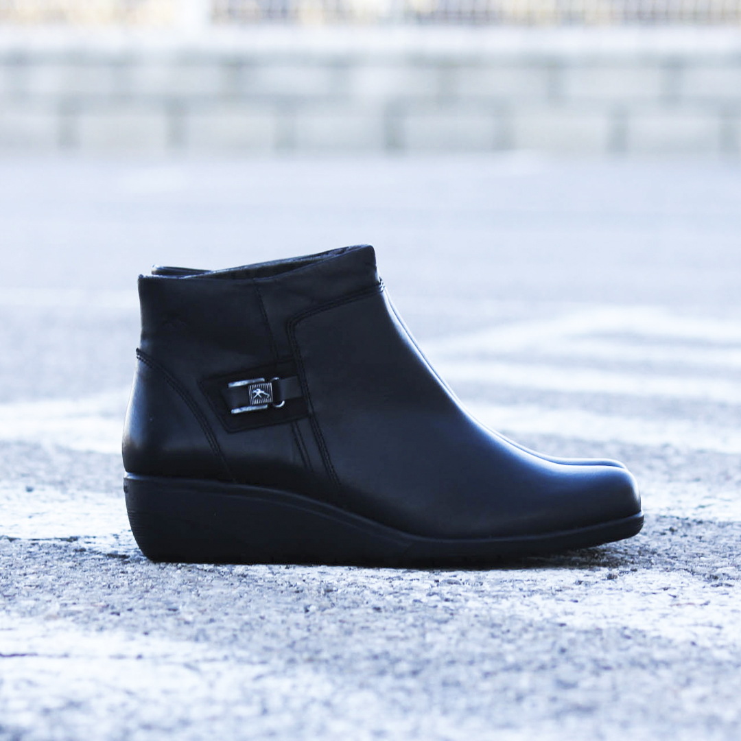 botines negros de mujer Fluchos Lena F0595