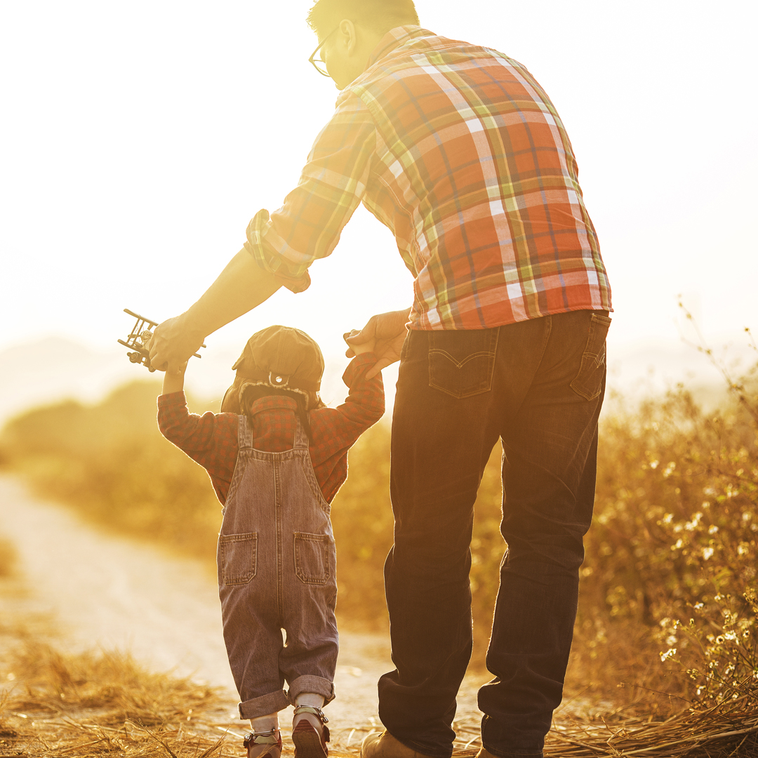 Día del padre, contigo en cada paso
