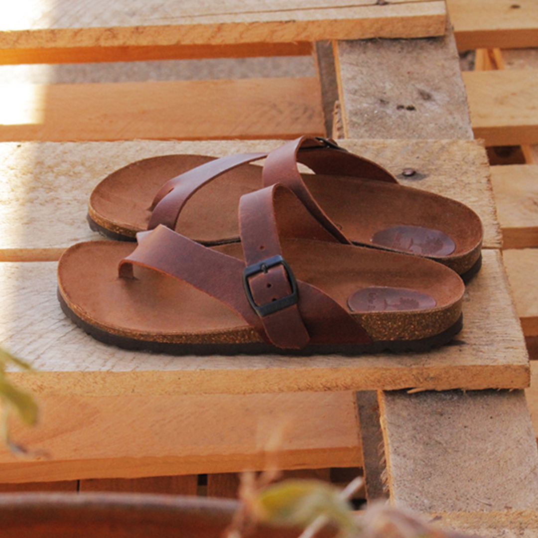 Sandalias rebajadas planas Inter-bios 7119
