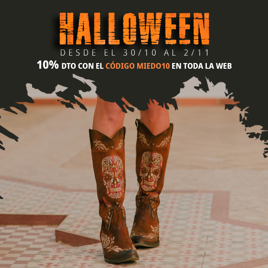 Descuentos zapatos halloween Bota Exé