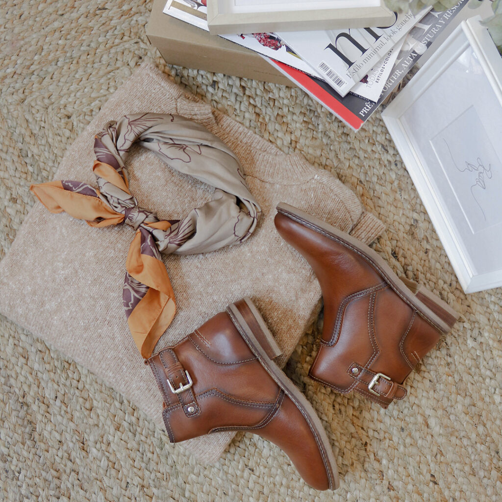 Botines planos de mujer