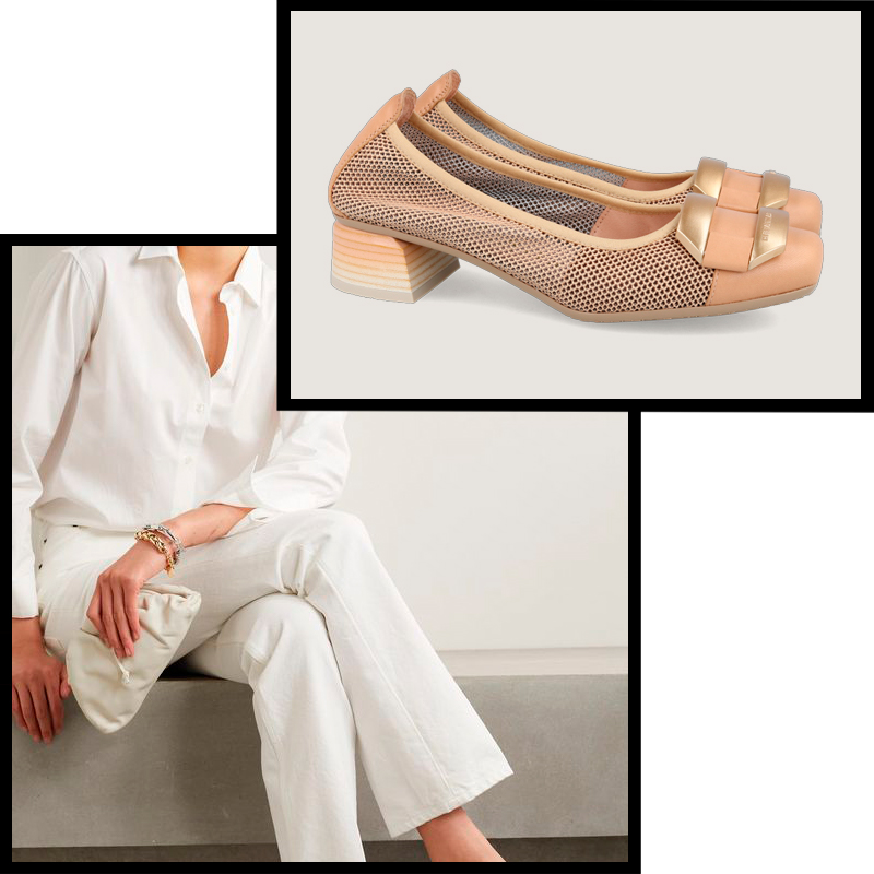 Bailarinas joya con tacón Hispanitas Salma HV232833