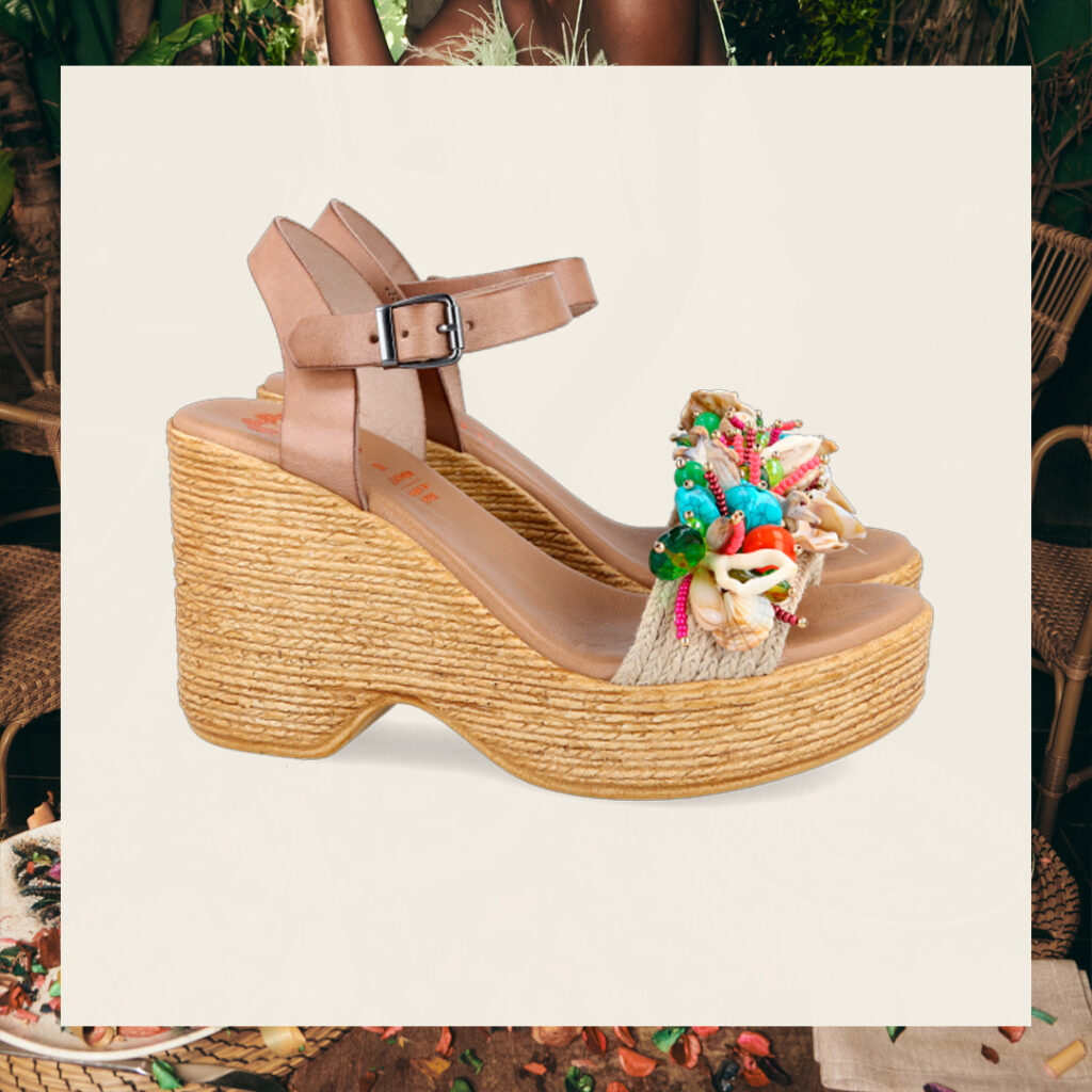 Sandalias tacón alto Porronet Mirta taupe 2994