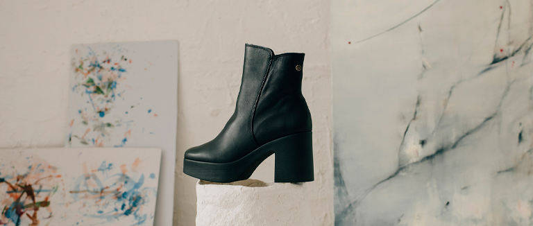 Botines negros, todo un clásico para reinventarse