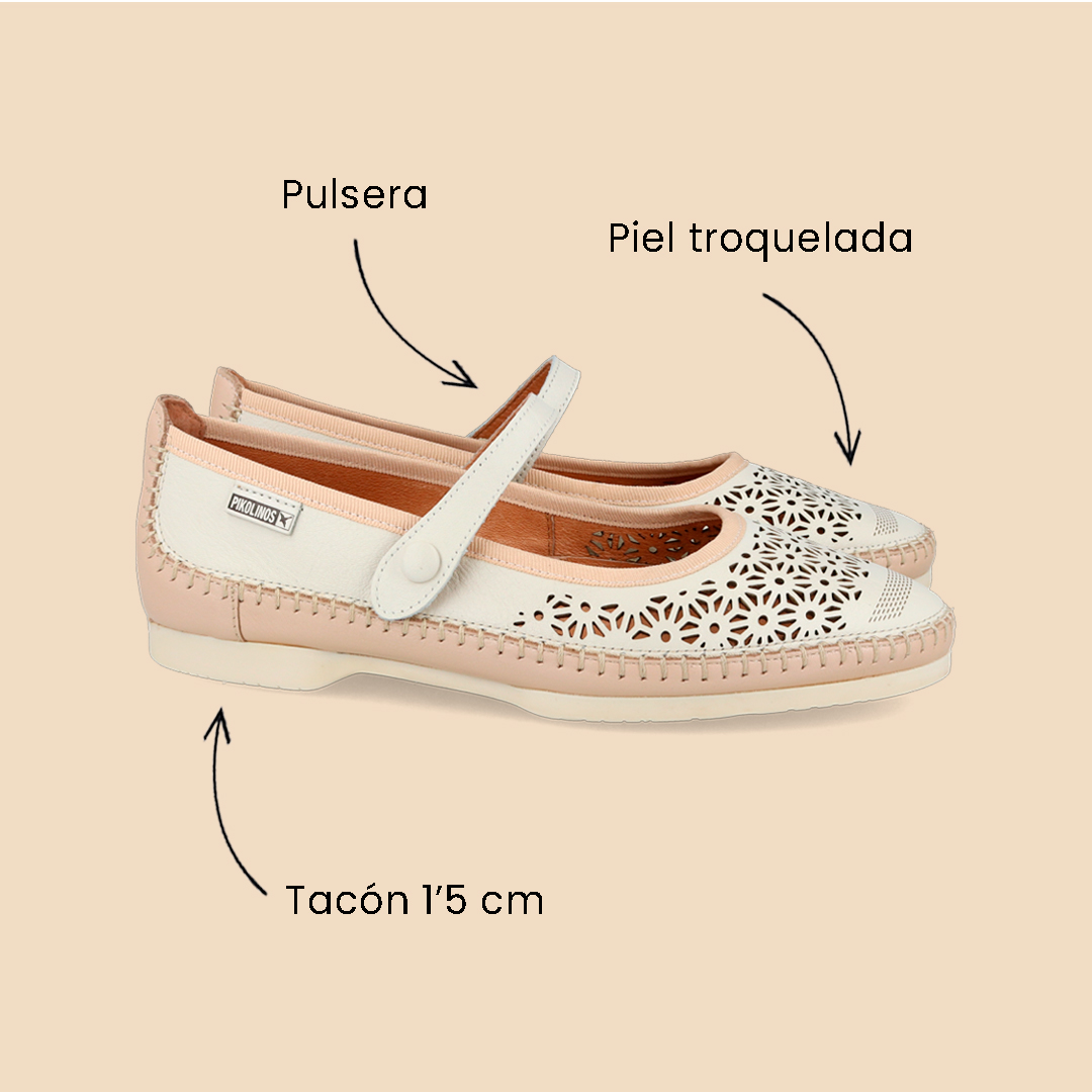 Tendencias en zapatos 2024 Zapato plano Pikolinos Aguilas W6T-2594C1