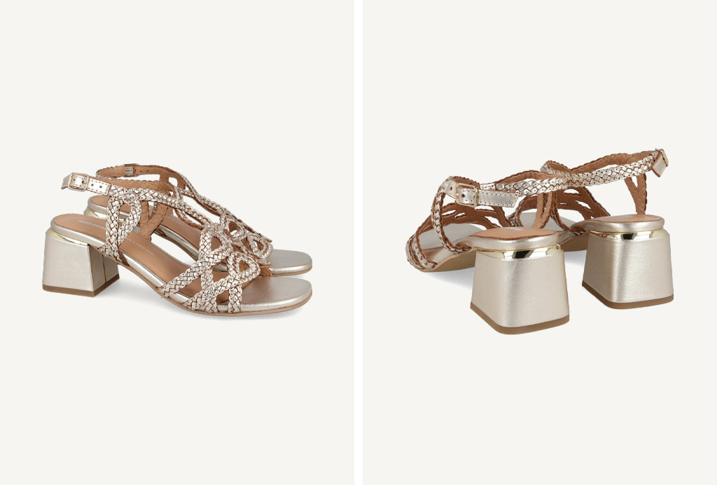 Sandalias metalizadas Gioseppo Crescent 75451-M