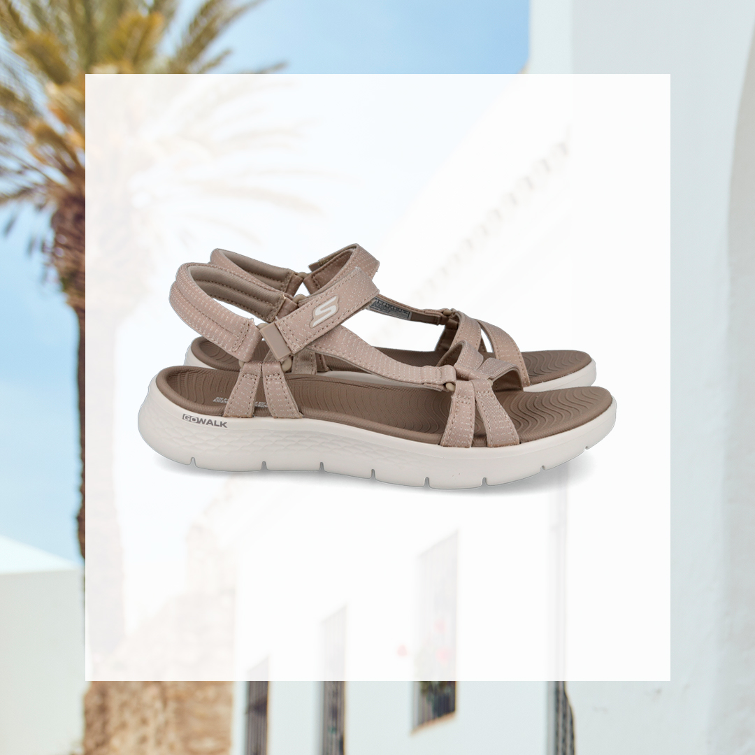 Sandalias anchas Skechers Go Walk Flex