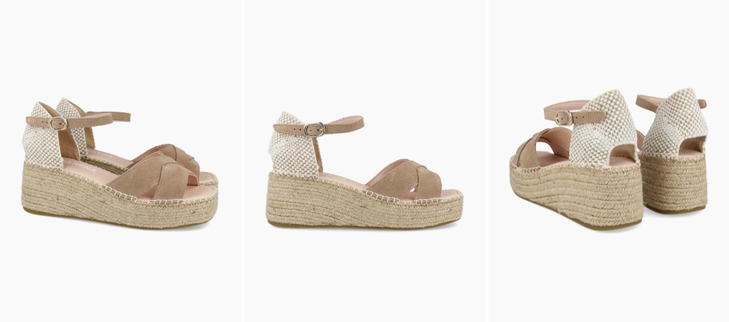 sandalias con pulsera en el tobillo