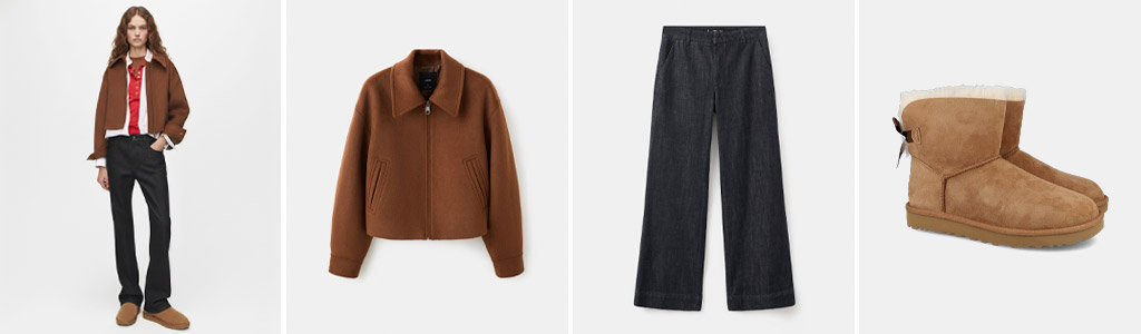 Botines lazo de raso UGG W Mini Bailey Bow II