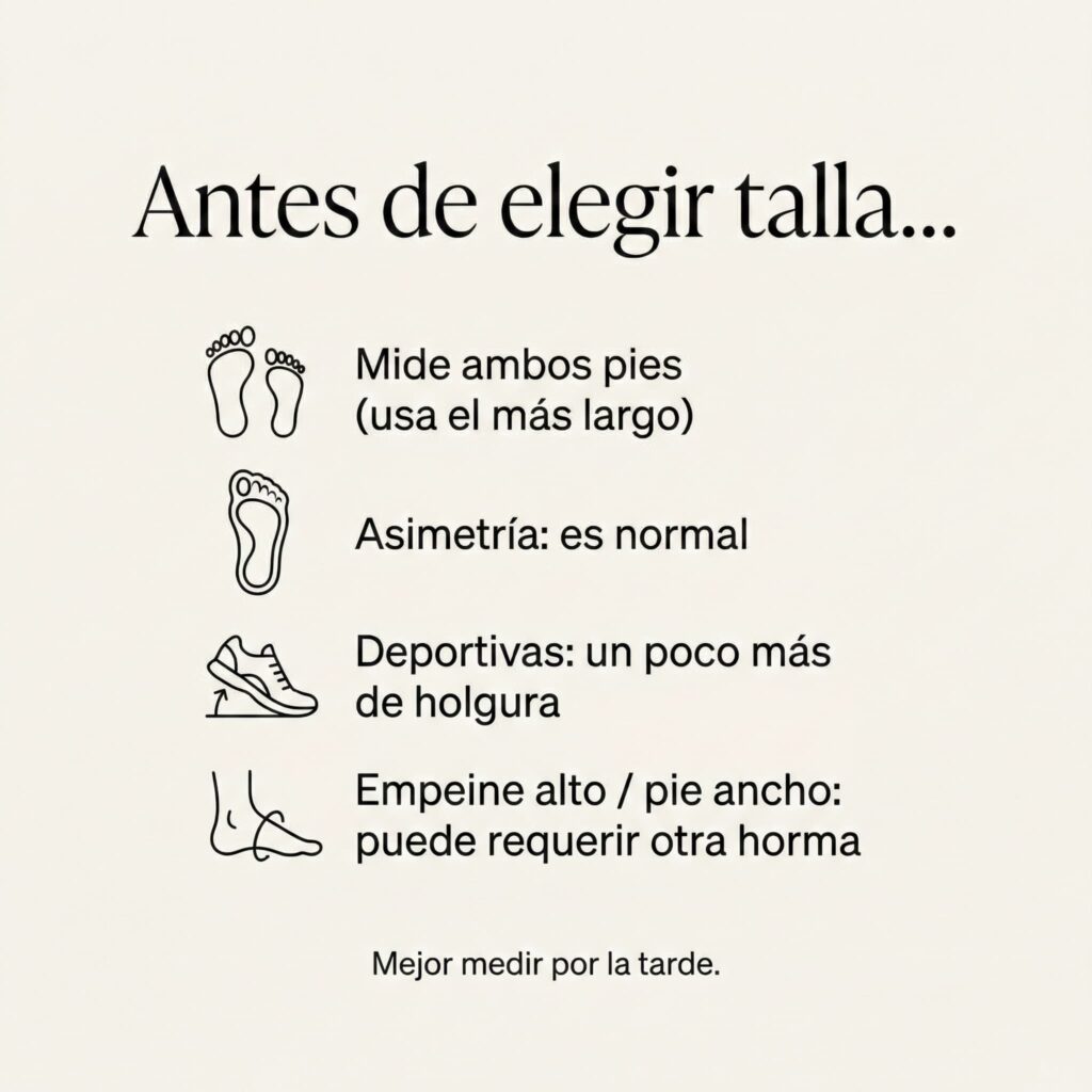 Foto 2 guia para medir la talla correcta de zapato