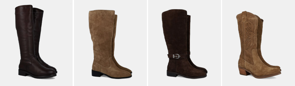 zapatos 2026, botas de caña alta mujer
