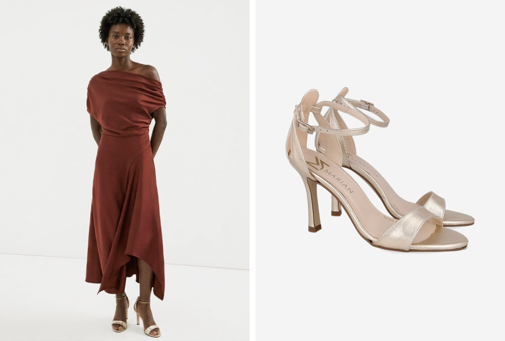 sandalias para bodas y eventos que completen tu look de invitada