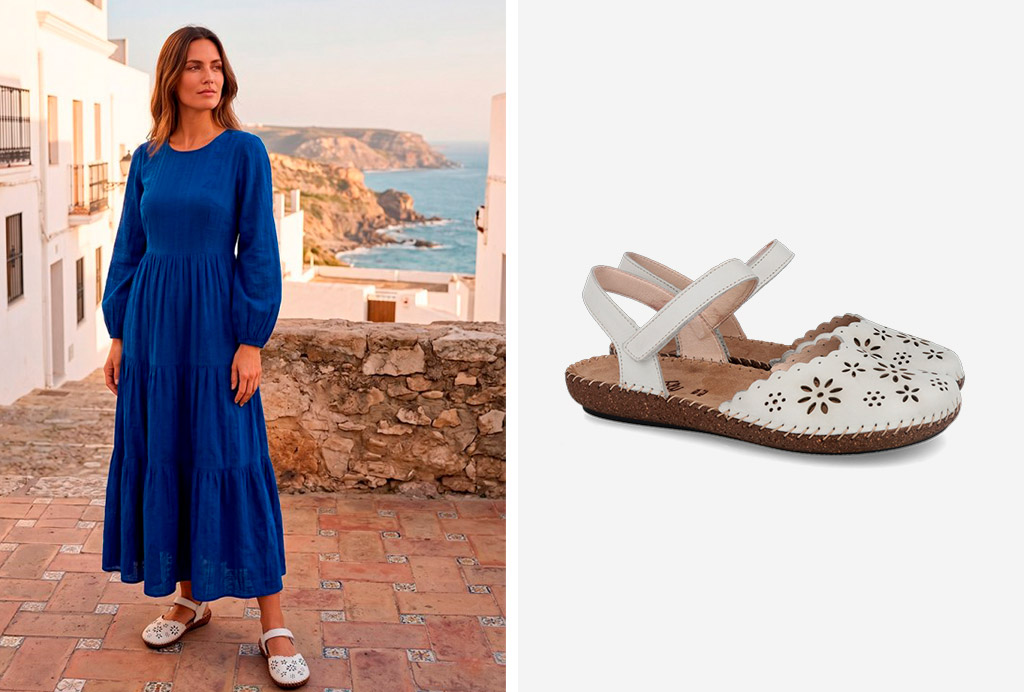 Sandalias semi abiertas Walk&Fly 7261 50970