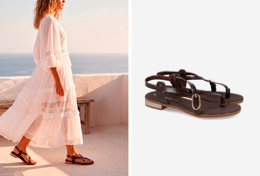 Sandalias con detalle hebilla Catchalot 5865