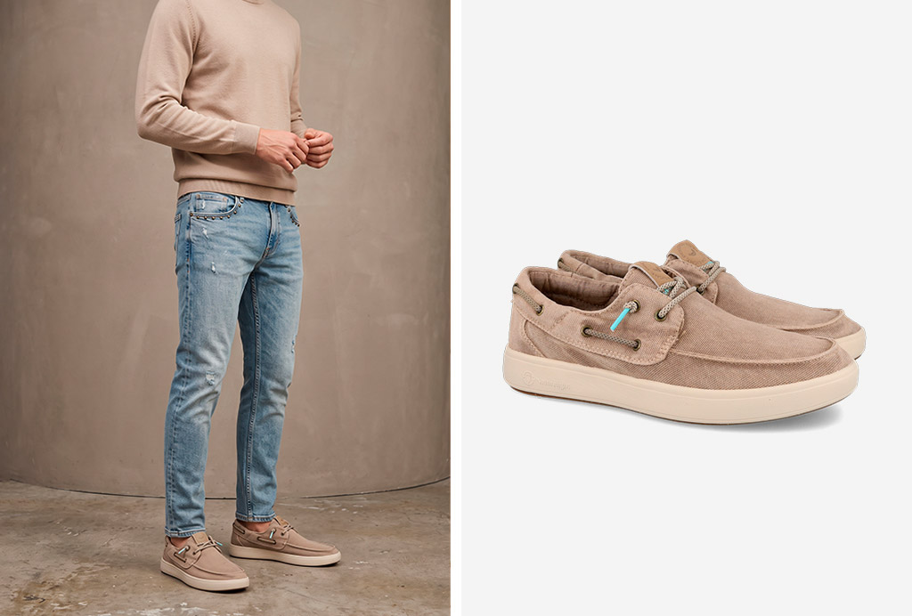 Náuticos estilo casual Natural World Oster 8413E