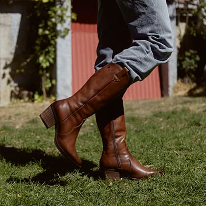 Botas cowboy marrones Porronet