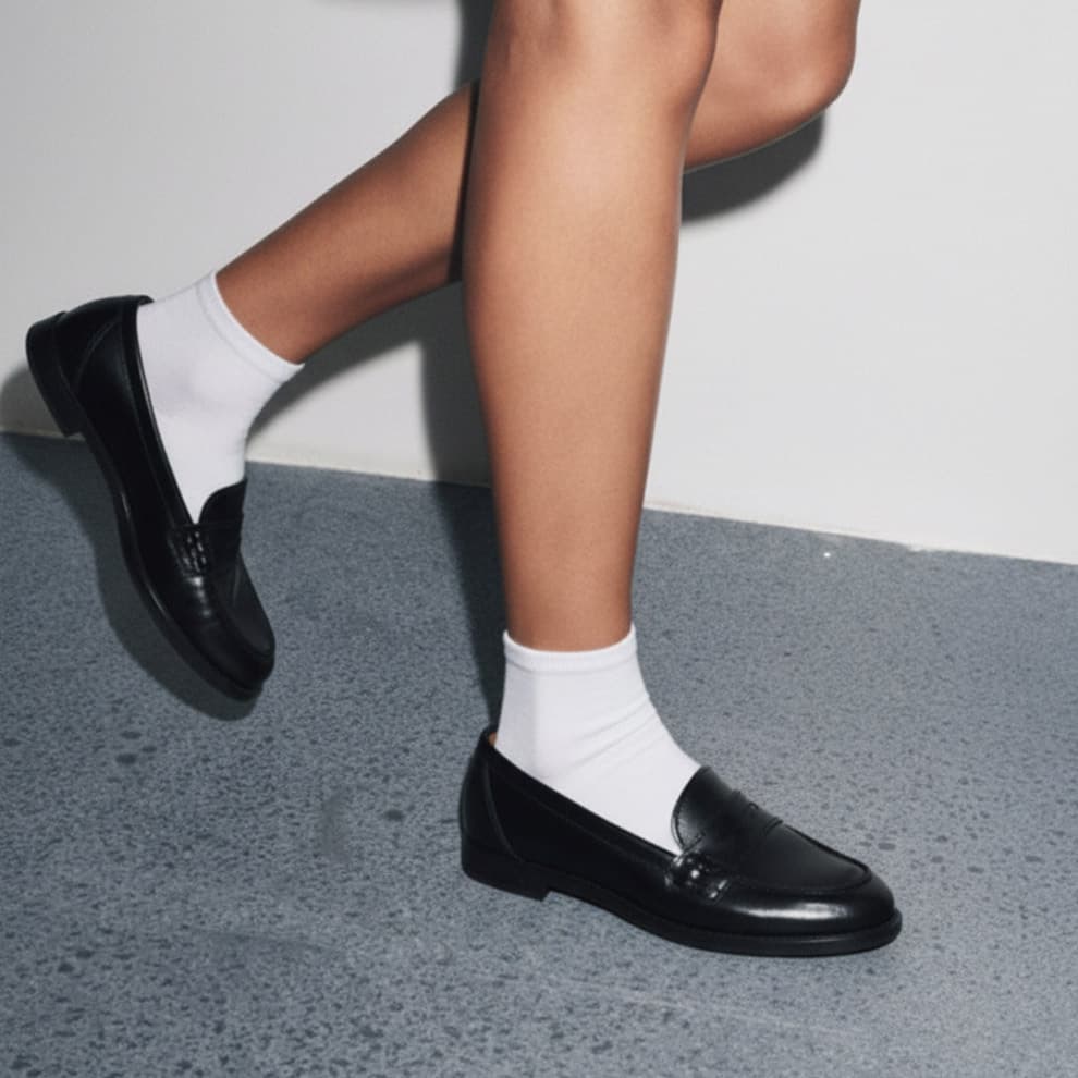 Mocasines con o sin calcetines